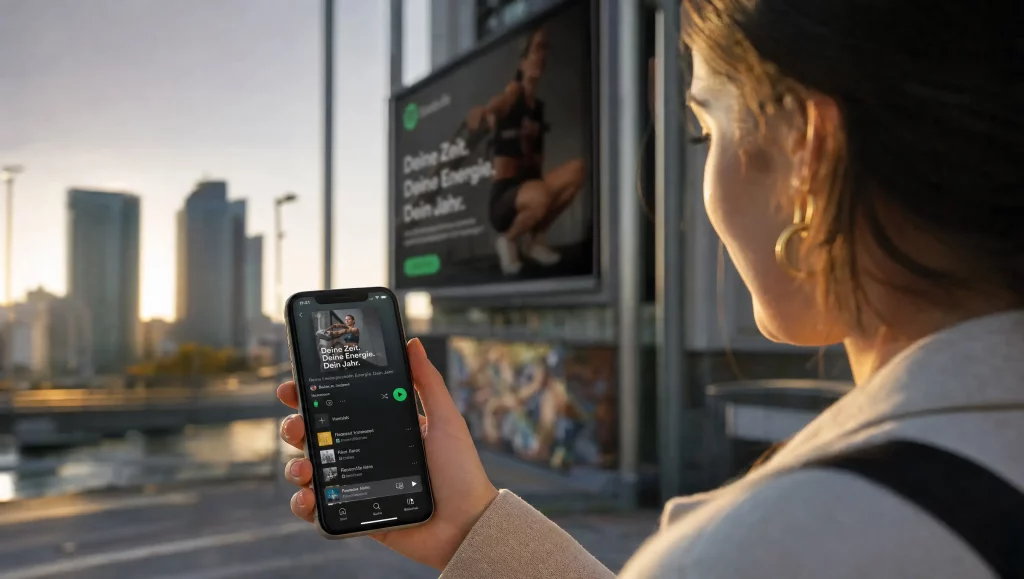 Spotify-Werbung für lokale Unternehmen